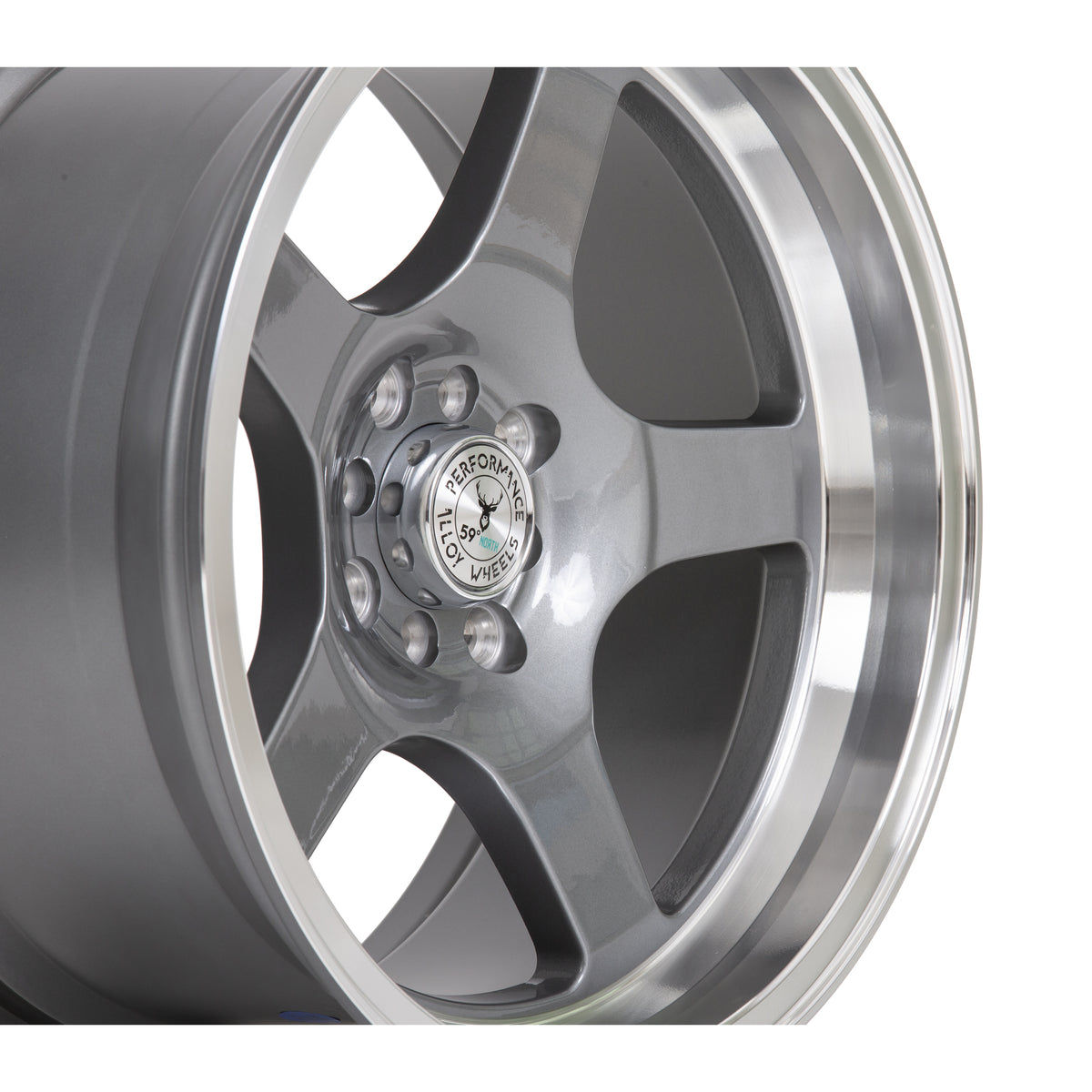 Llanta 59°North D-004 17x8,5" 4x100/114.3 ET10 gunmetal