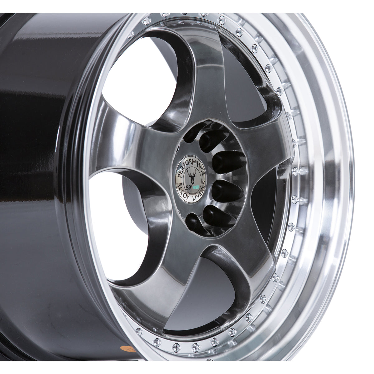 Llanta 59°North D-002 19x9,5" 5x108/112 ET33 negro hyper