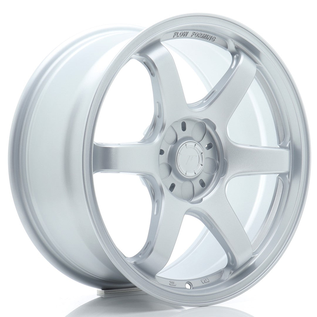 Llanta Japan Racing SL-03 Super Light 18x8" 5 tornillos a medida ET20-35 plata