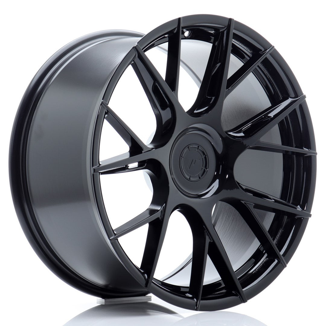 Llanta Japan Racing JR-42 19x9,5" 5 tornillos a medida ET35-42 negro brillo