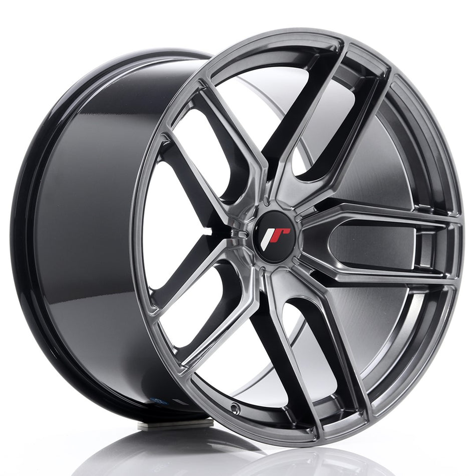 Japan Racing JR-25 19x11" (5 hole custom PCD) ET20-40, Hyper Black