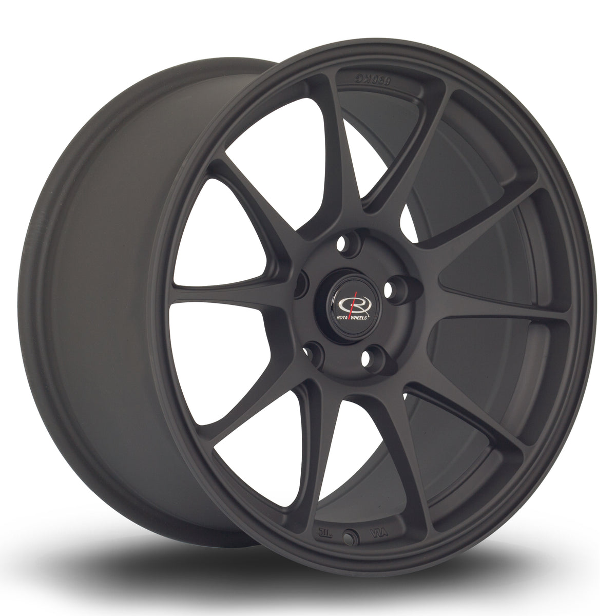 Llanta Rota Titan 17x9" 5x114.3 ET42 negro mate