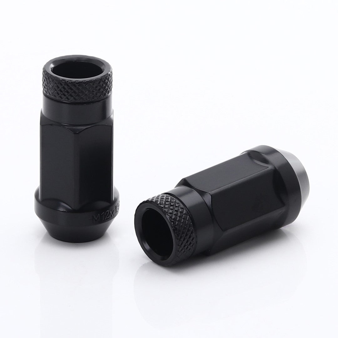 Tuercas de rueda de acero JN1 M12x1.5 en negro (20 unidades)
