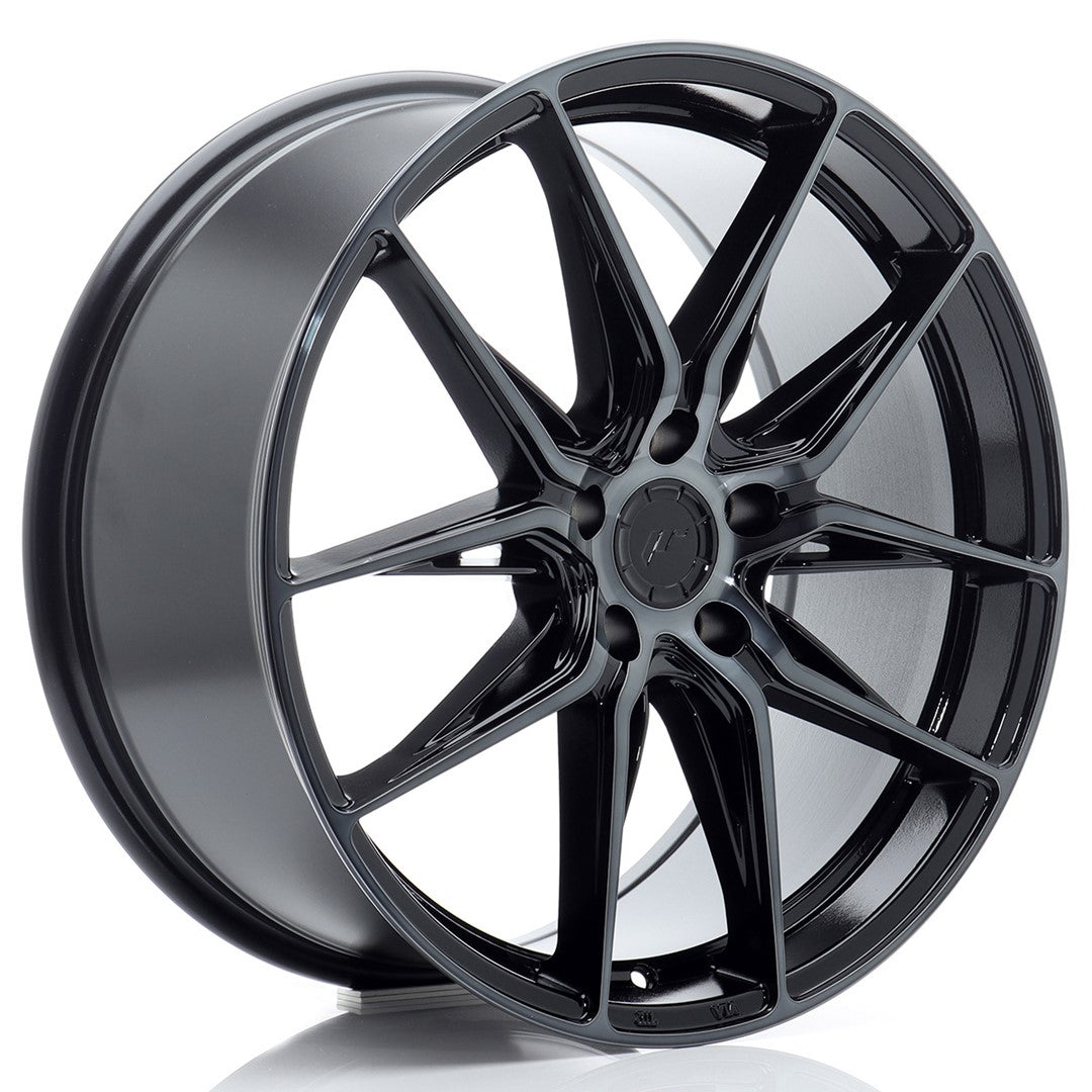 Llanta Japan Racing JR-44 19x8,5" 5x112 ET45 negro brillo / frontal tintado