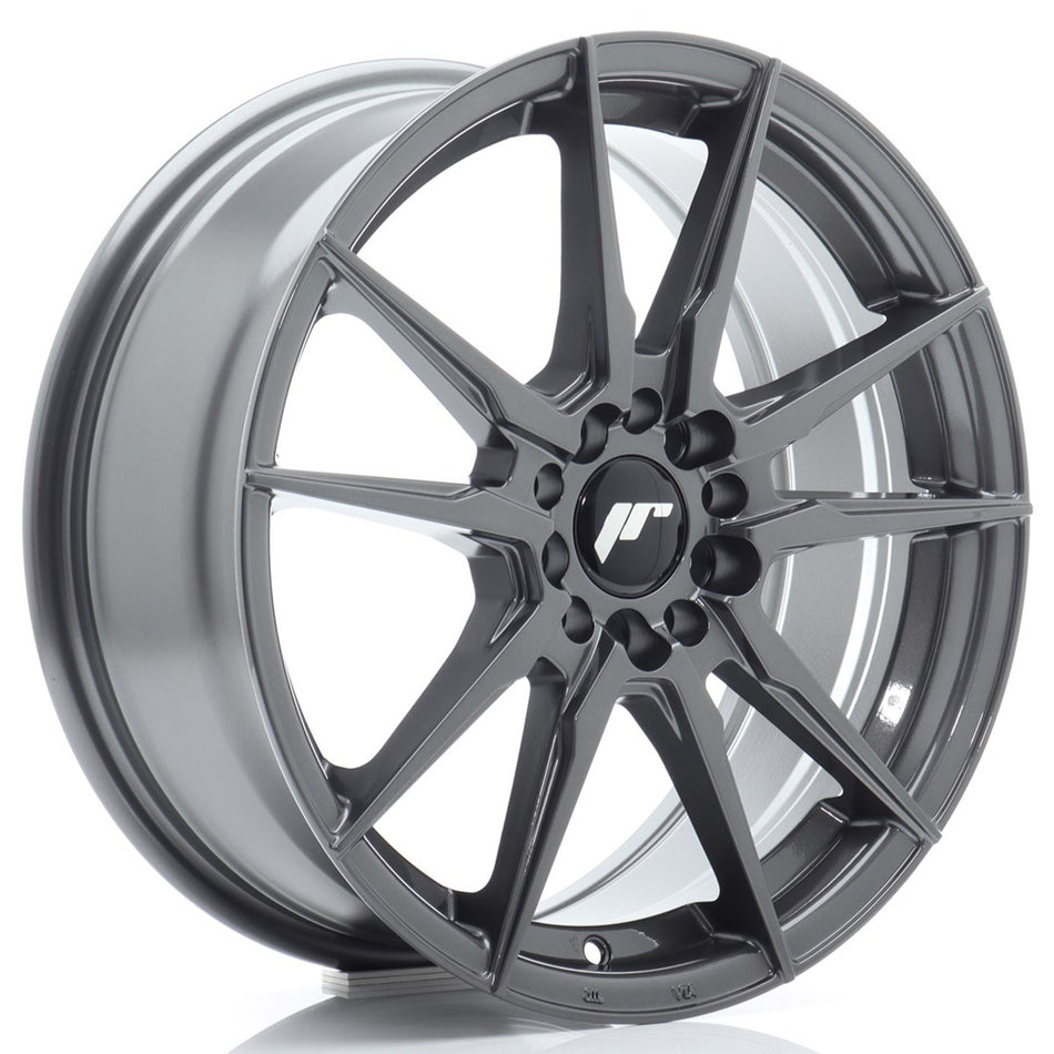 Japan Racing JR-21 17x7" 4x100/114.3 ET40, Hyper Gray