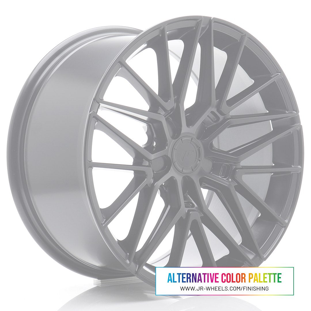 Llanta Japan Racing JR-38 18x9" 5 tornillos a medida ET20-45 acabado personalizado