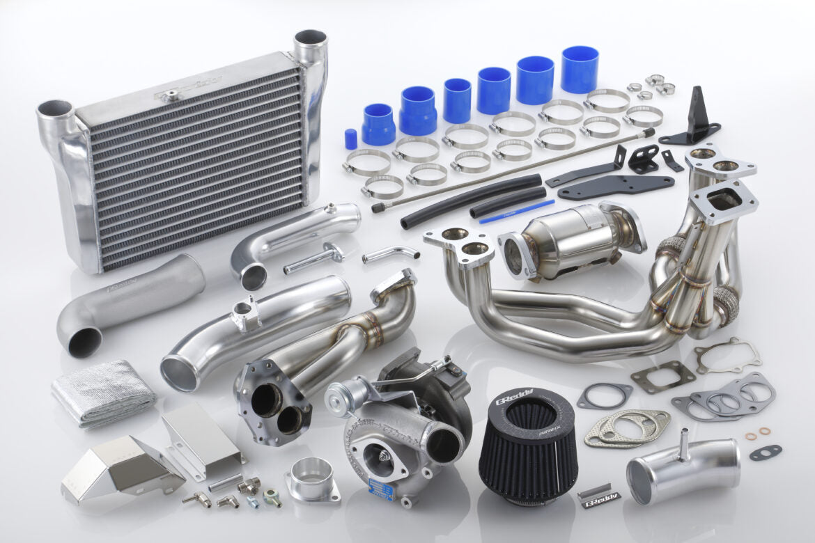 Kit de turbo GReddy T517Z sin catalizador para GT86 y BRZ (FA20)