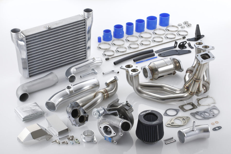 Kit de turbo GReddy T517Z sin catalizador para GT86 y BRZ (FA20)