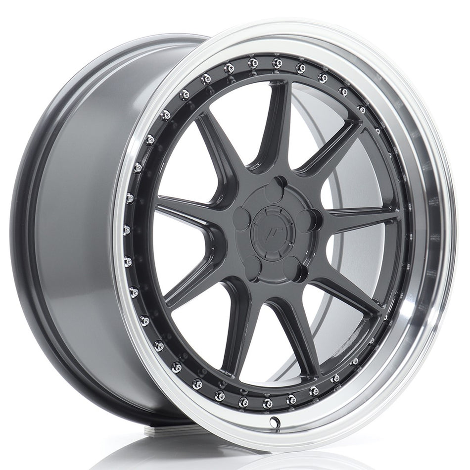 Japan Racing JR-47 19x8.5" (5 hole custom PCD) ET15-35, Hyper Gray
