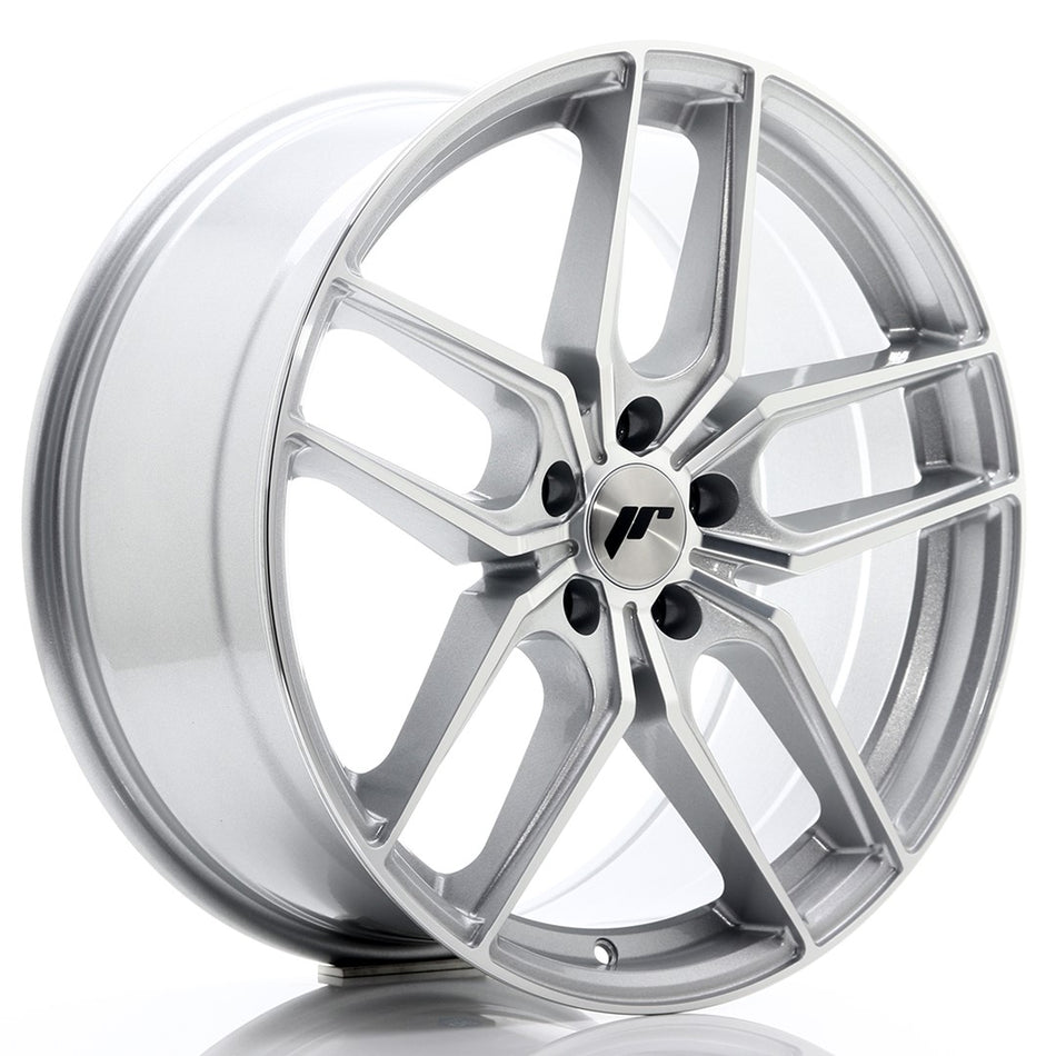 Japan Racing JR-25 19x8.5" 5x120 ET35, Silver Machined Face