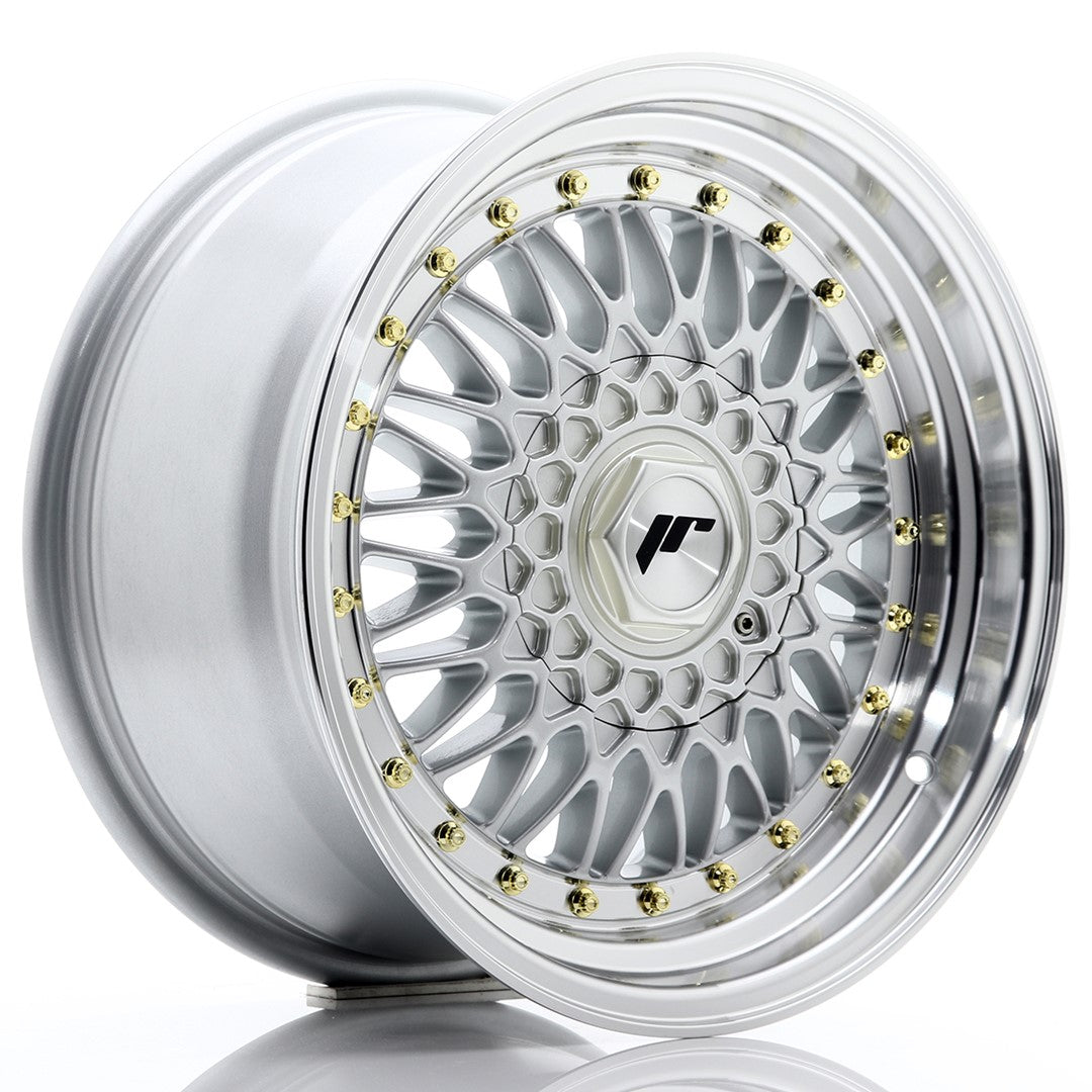 Llanta Japan Racing JR-9 16x8" a medida ET25 plata