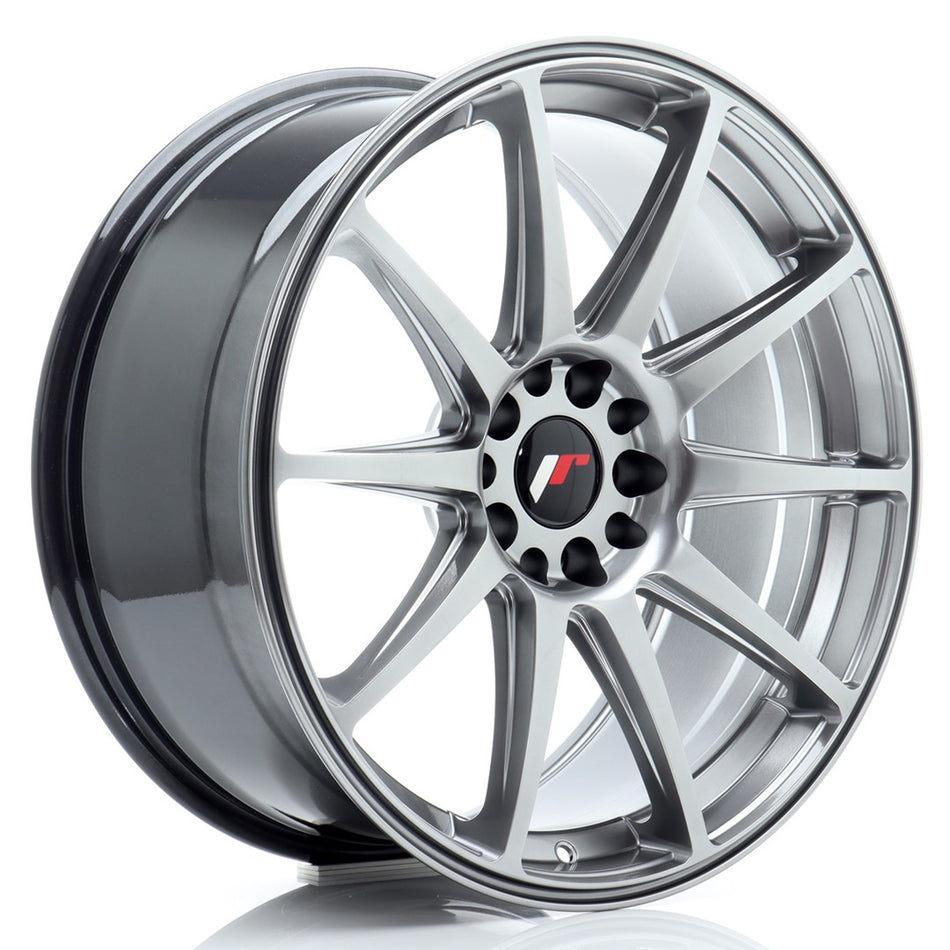 Japan Racing JR-11 19x8.5" 5x112/114.3 ET42, Hyper Black