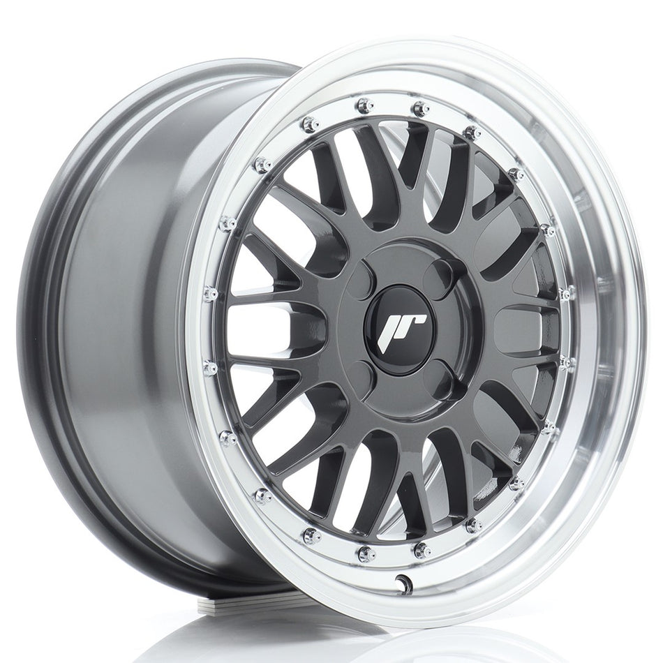 Japan Racing JR-23 16x8" (4 hole custom PCD) ET20-45, Hyper Gray