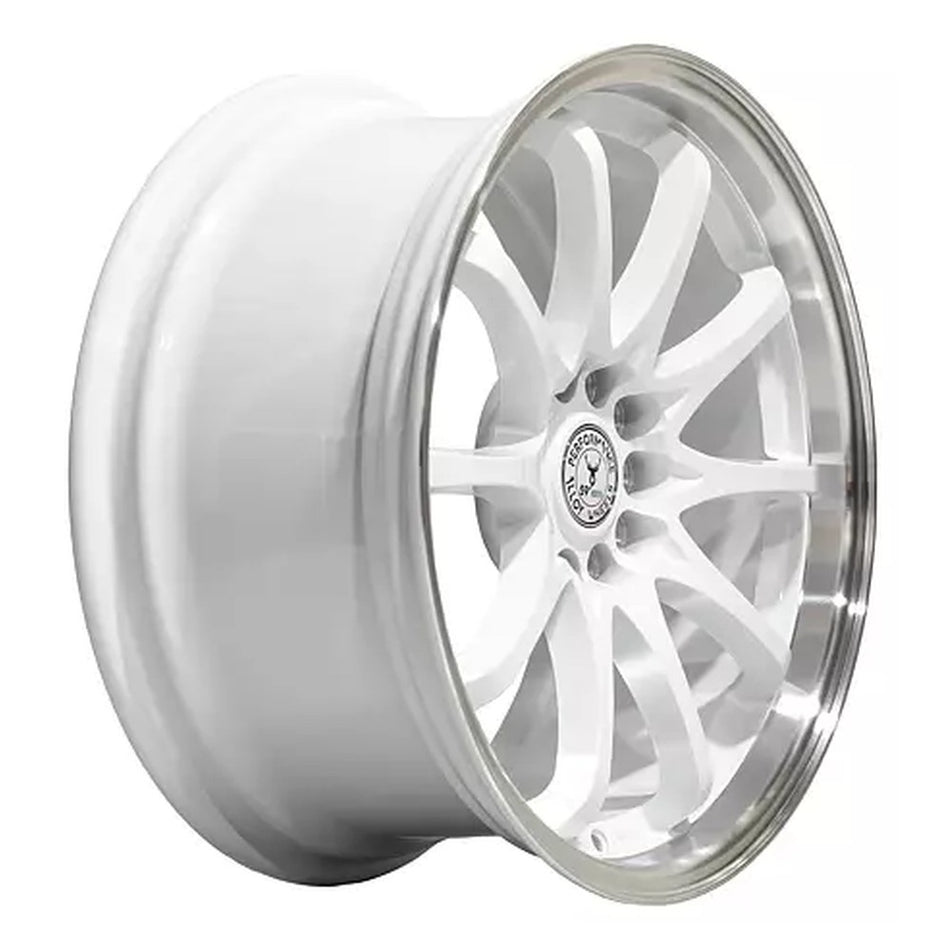 Llanta 59°North D-012 18x8,5" 5x114.3/5x120 ET30 blanco con labio pulido