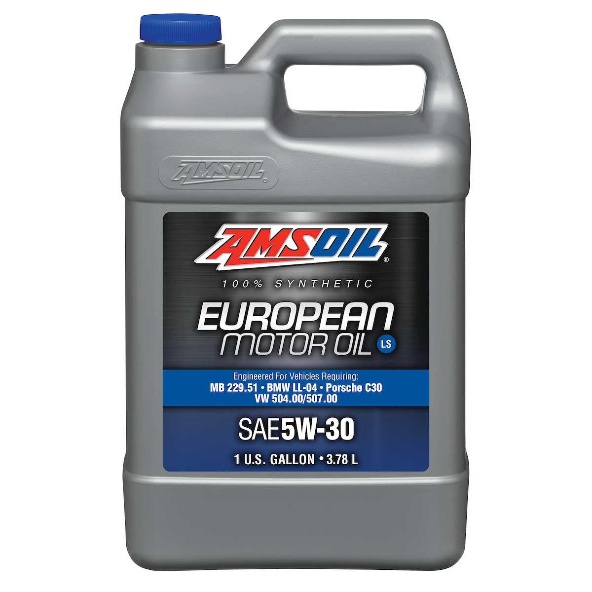 AMSOIL European Series 5W30 LS MB 229.51 - BMW LL-04 - Porsche C30 - VW 504.00/507.00 1G (3,785 L)