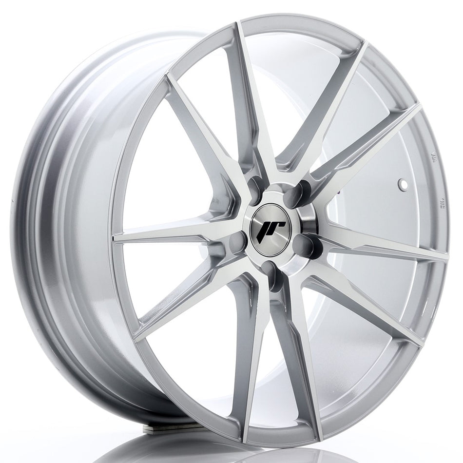 Japan Racing JR-21 20x8.5" (5 hole custom PCD) ET40, Silver