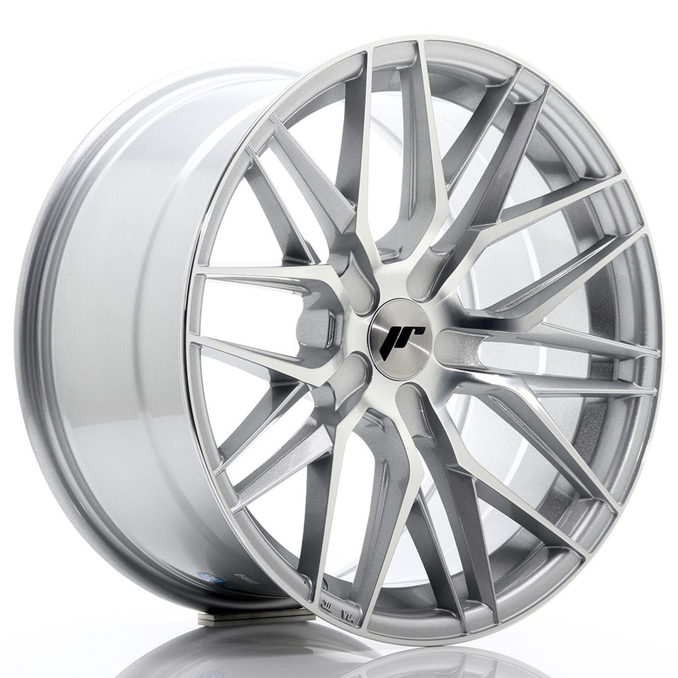 Japan Racing JR-28 Extreme Concave 18x9.5" (5 hole custom PCD) ET20-40, Silver