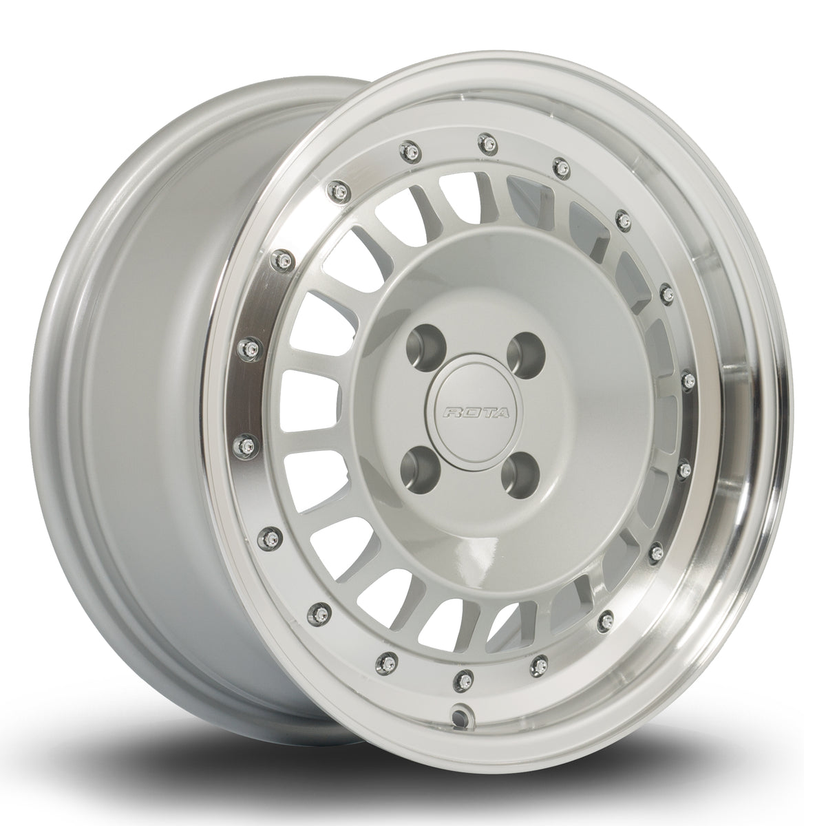 Llanta Rota Speciale 15x7" 4x108 ET20 plata / labio pulido