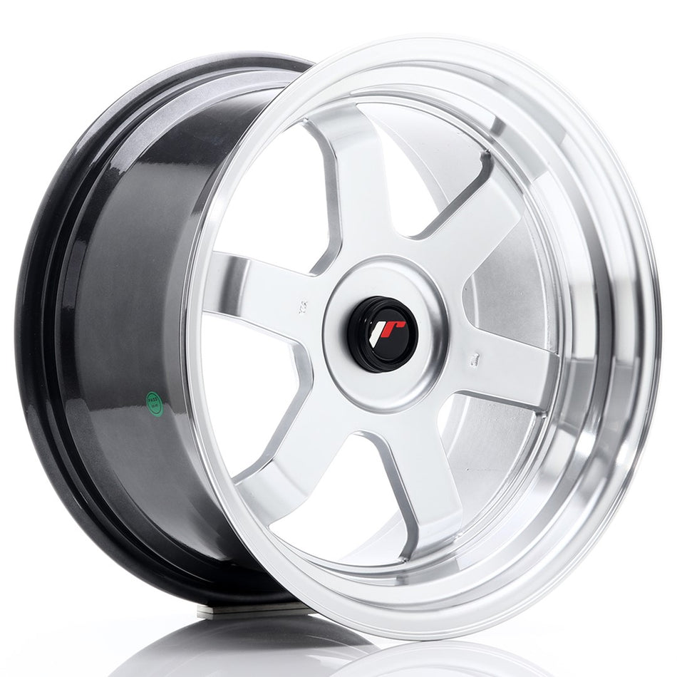 Japan Racing JR-12 17x9" (4 & 5 hole custom PCD) ET25, Silver