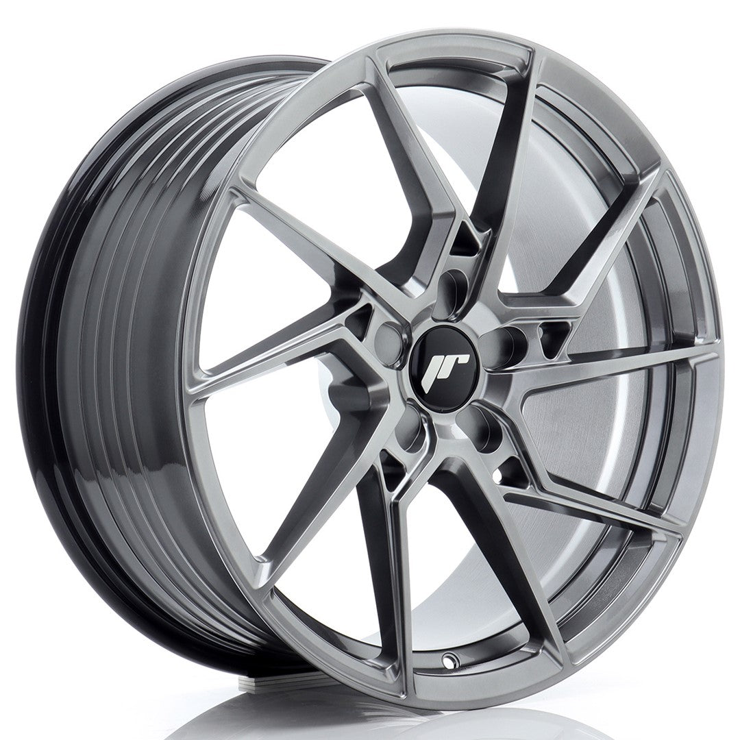 Llanta Japan Racing JR-33 19x8,5" 5 tornillos a medida ET20-45 negro hyper