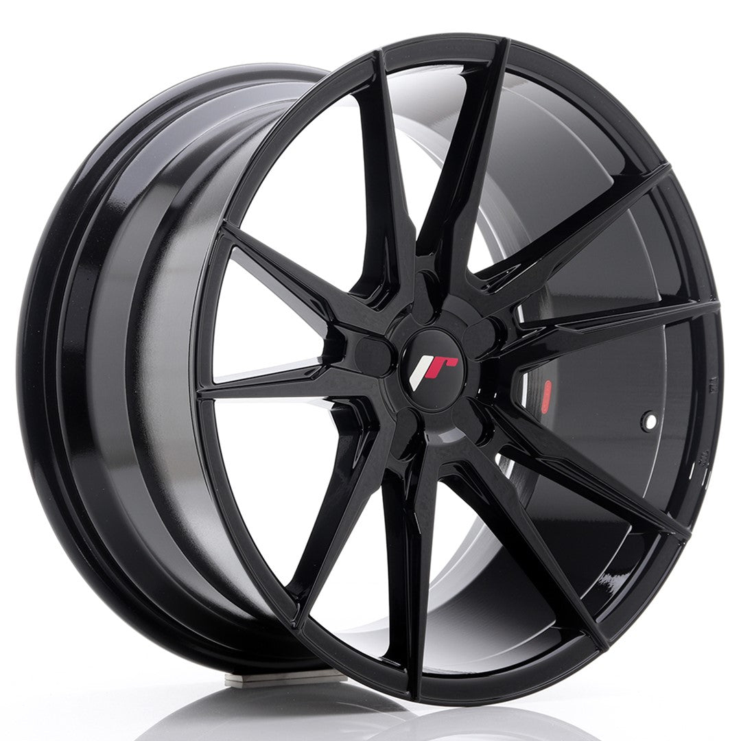 Llanta Japan Racing JR-21 Extreme Concave 19x9,5" 5 tornillos a medida ET35-40 negro brillo