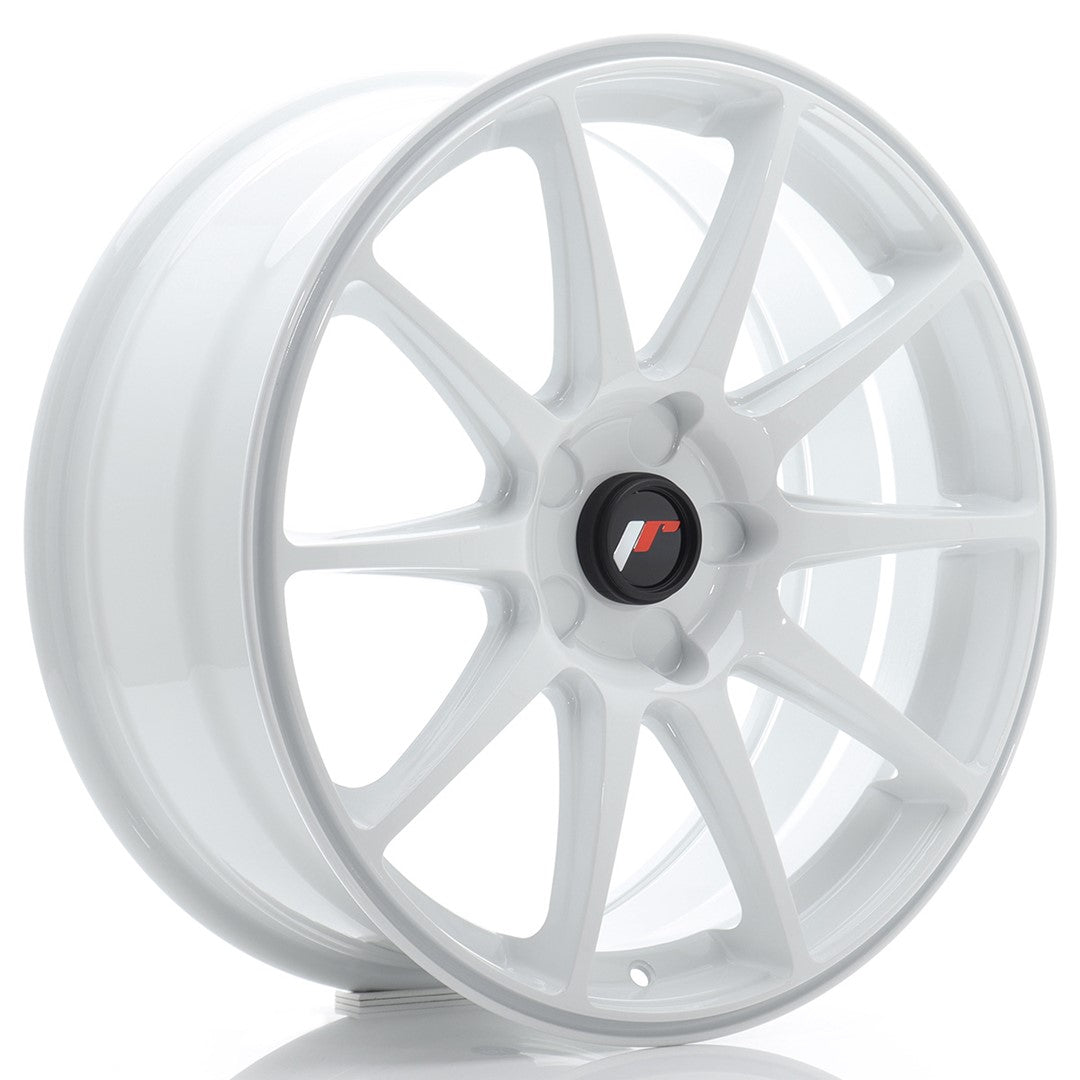 Llanta Japan Racing JR-11 18x7,5" 5 tornillos a medida ET20-40 blanco