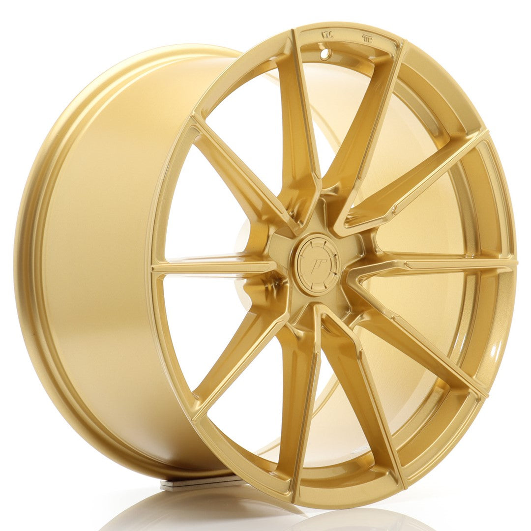 Llanta Japan Racing SL-02 Super Light 19x10" 5 tornillos a medida ET20-51 dorado