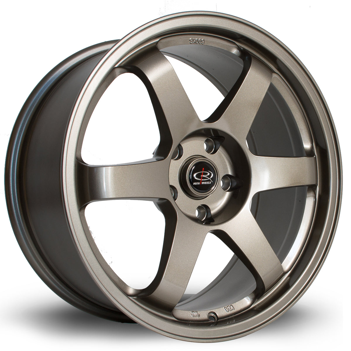 Llanta Rota Grid 18x8,5" 5x114.3 ET30 bronce brillo
