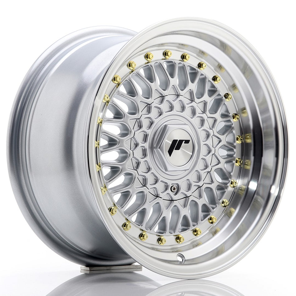 Japan Racing JR-9 15x8" (4 & 5 hole custom PCD) ET20, Silver