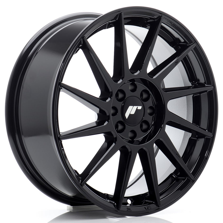 Japan Racing JR-22 17x7" 4x100/108 ET25, Gloss Black
