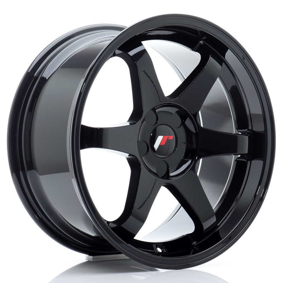 Japan Racing JR-3 Extreme Concave 18x9" (5 hole custom PCD) ET15-40, Gloss Black