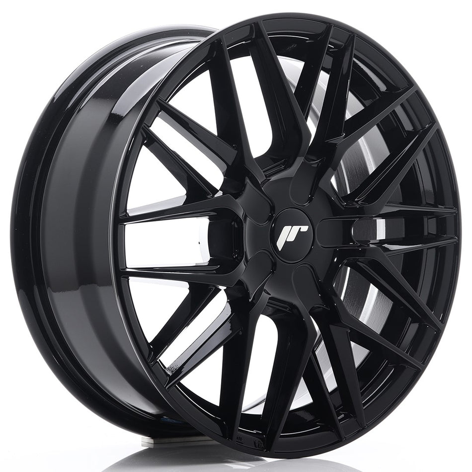 Japan Racing JR-28 17x7" (4 & 5 hole custom PCD) ET20-45, Gloss Black