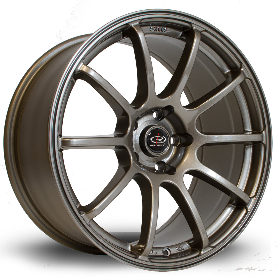 Rota Force 18x9" 5x114.3 ET35, Bronze
