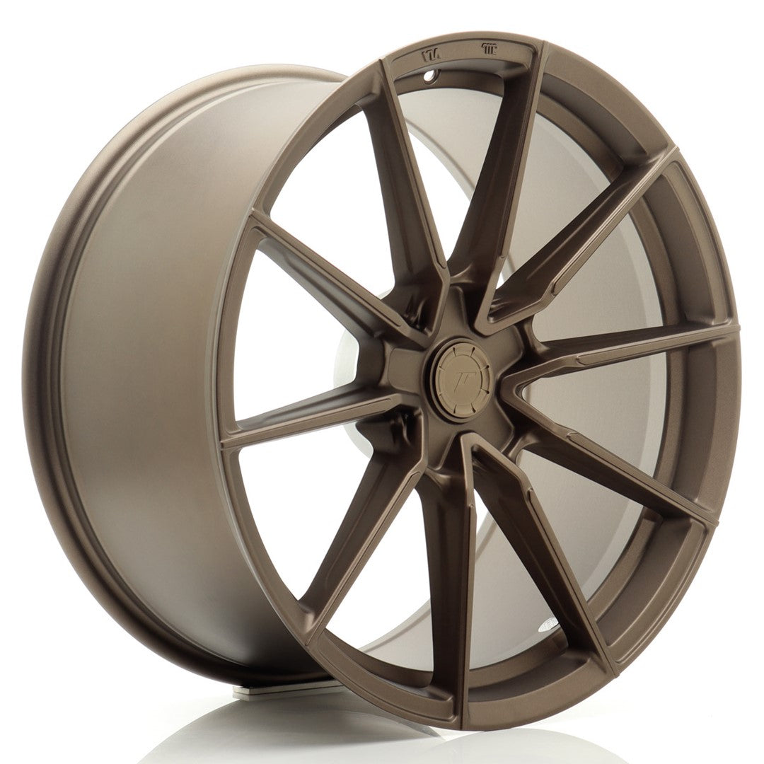 Llanta Japan Racing SL-02 Super Light 20x10" 5 tornillos a medida ET15-48 bronce
