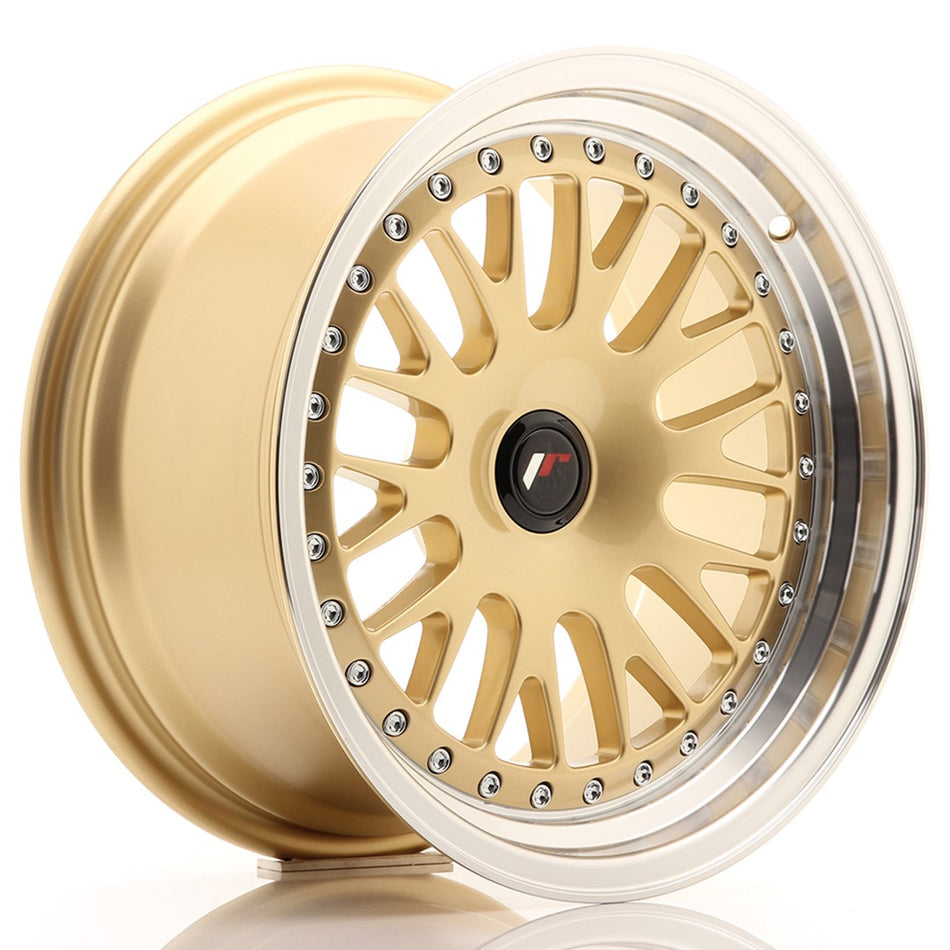 Japan Racing JR-10 16x8" (4 & 5 hole custom PCD) ET20, Gold