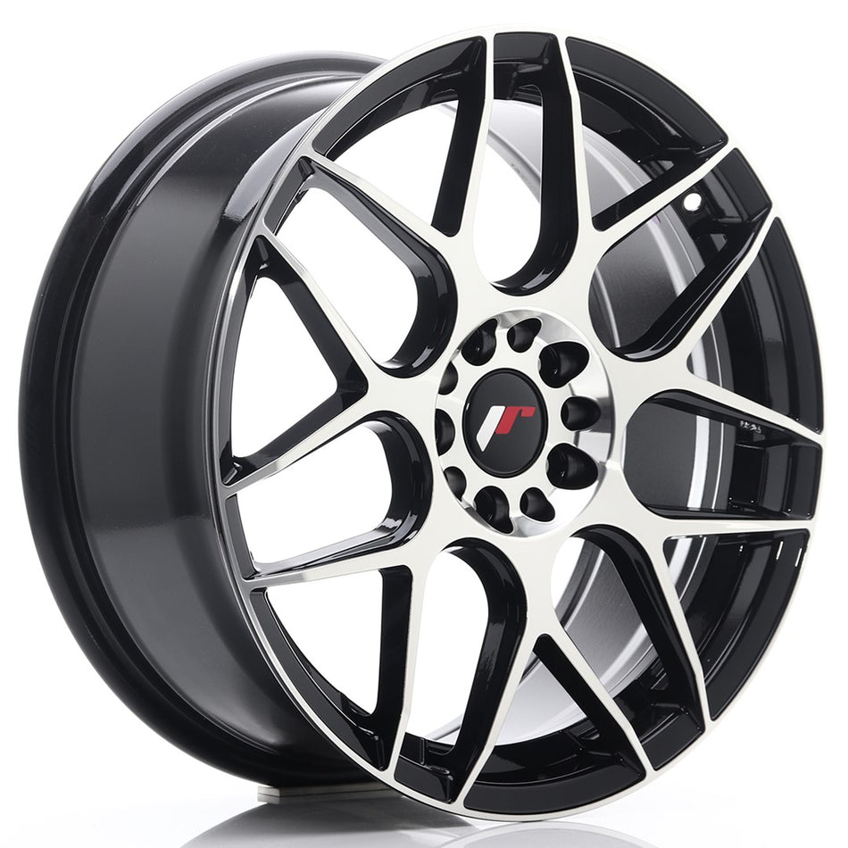 Japan Racing JR-18 18x7.5" 5x112/114.3 ET40, Machined Black