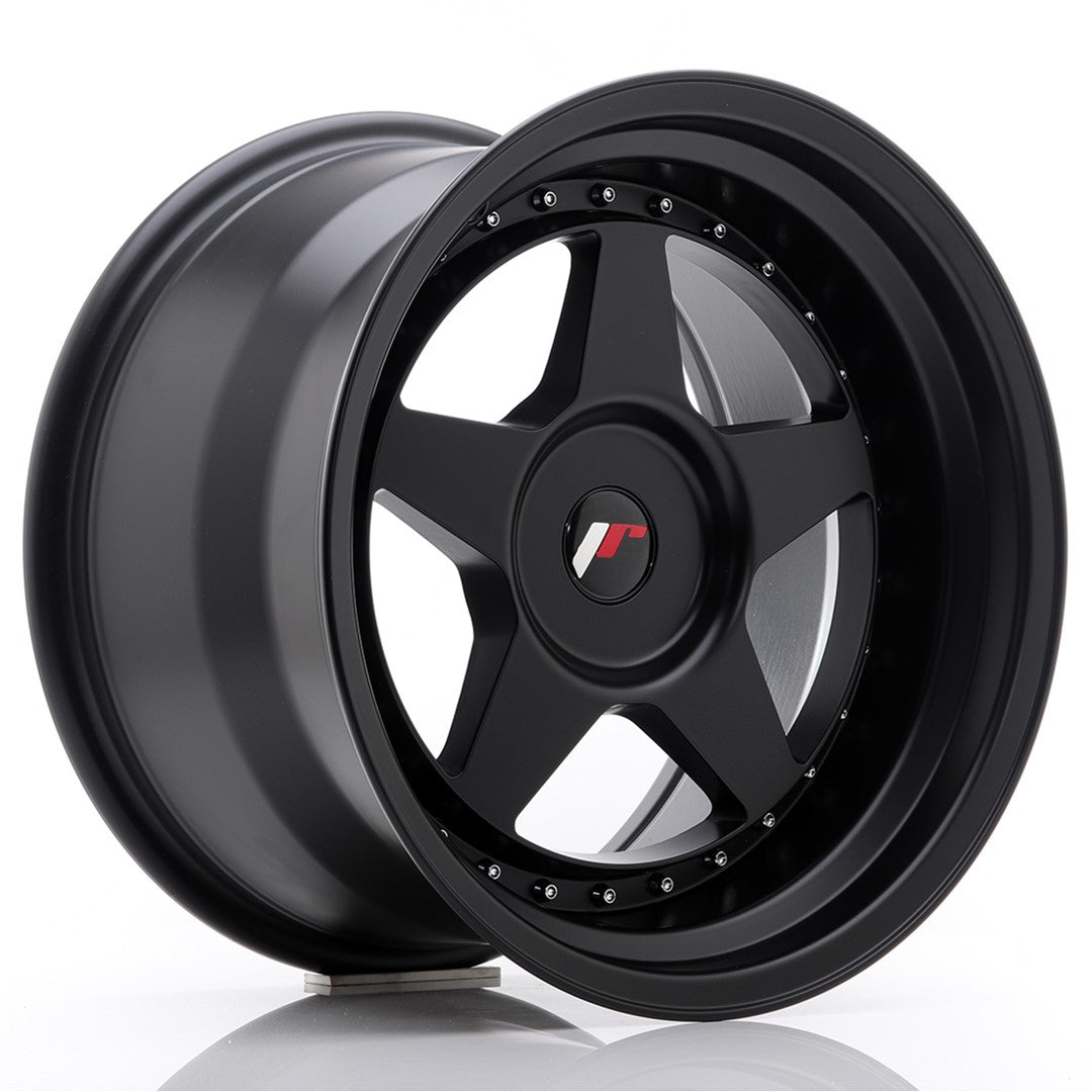Llanta Japan Racing JR-6 17x10" a medida ET20 negro mate