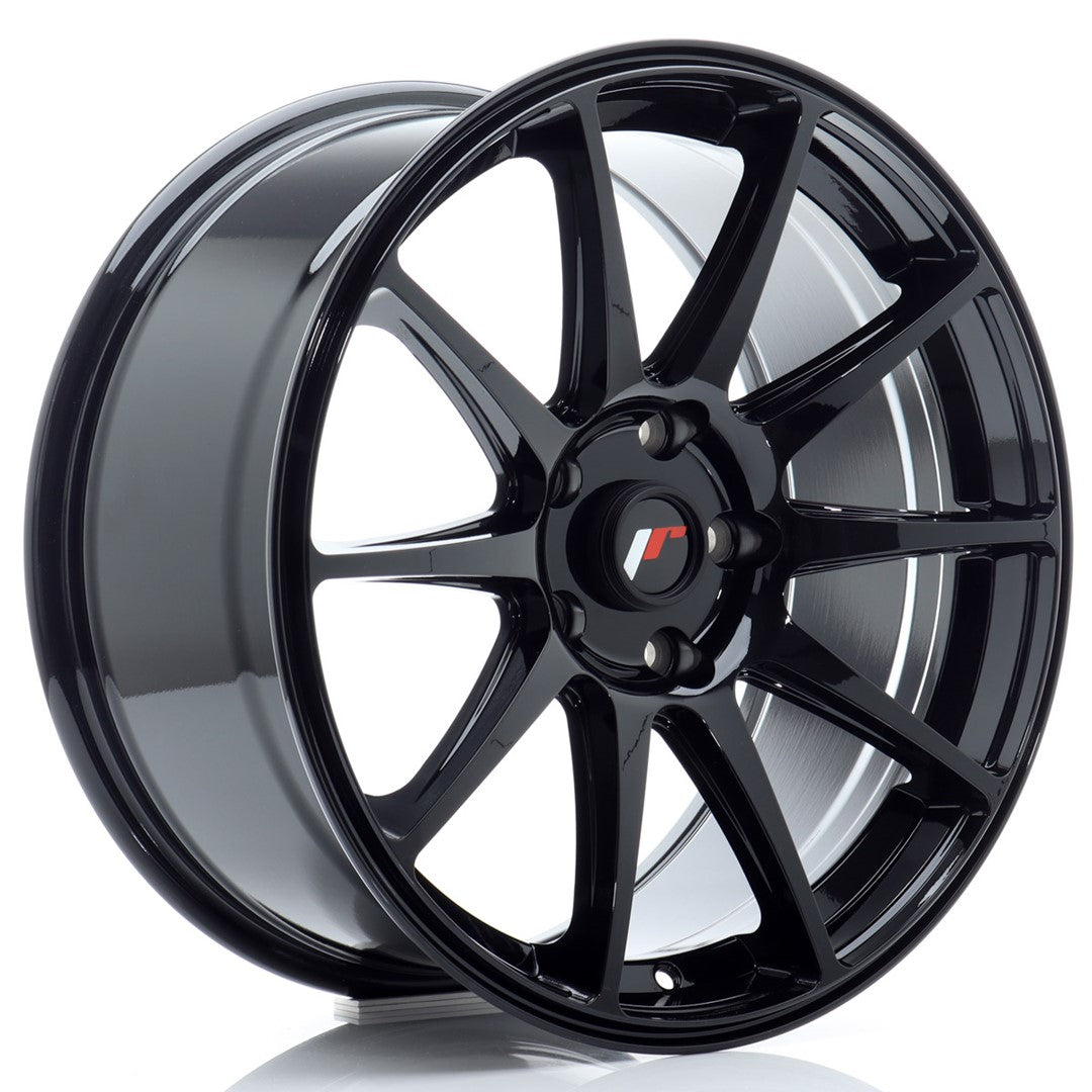 Llanta Japan Racing JR-11 18x8,5" 5x112 ET40 negro brillo