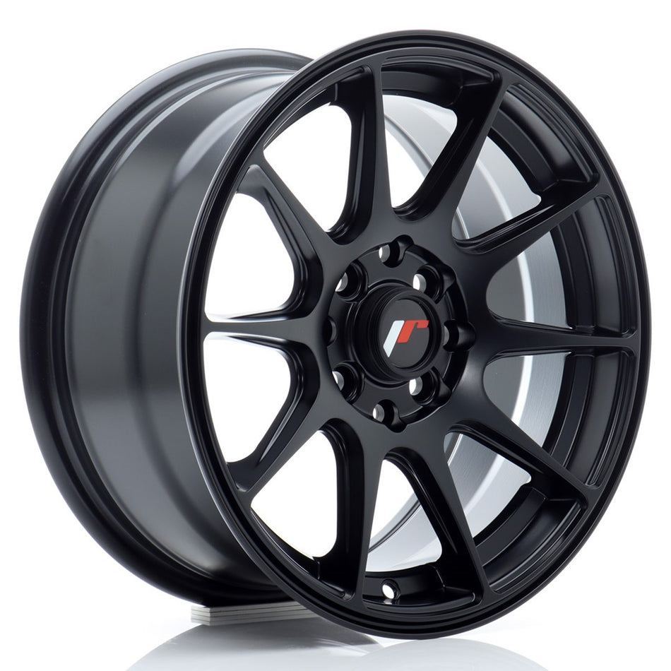 Japan Racing JR-11 15x7" 4x100/114.3 ET30, Flat Black