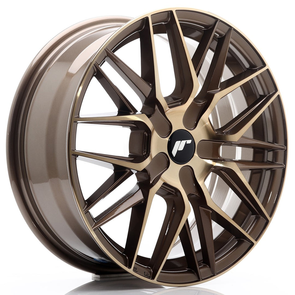 Japan Racing JR-28 17x7" (4 & 5 hole custom PCD) ET20-45, Bronze