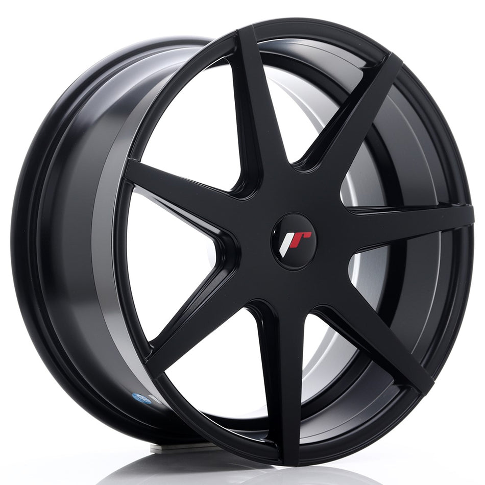 Japan Racing JR-20 19x8.5" (4 & 5 hole custom PCD) ET20-40, Flat Black