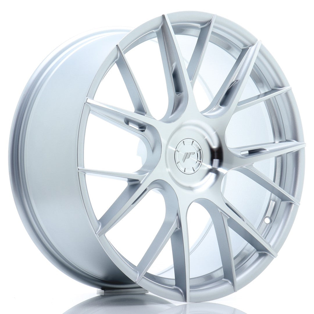 Llanta Japan Racing JR-42 20x8,5" 5 tornillos a medida ET35-45 plata