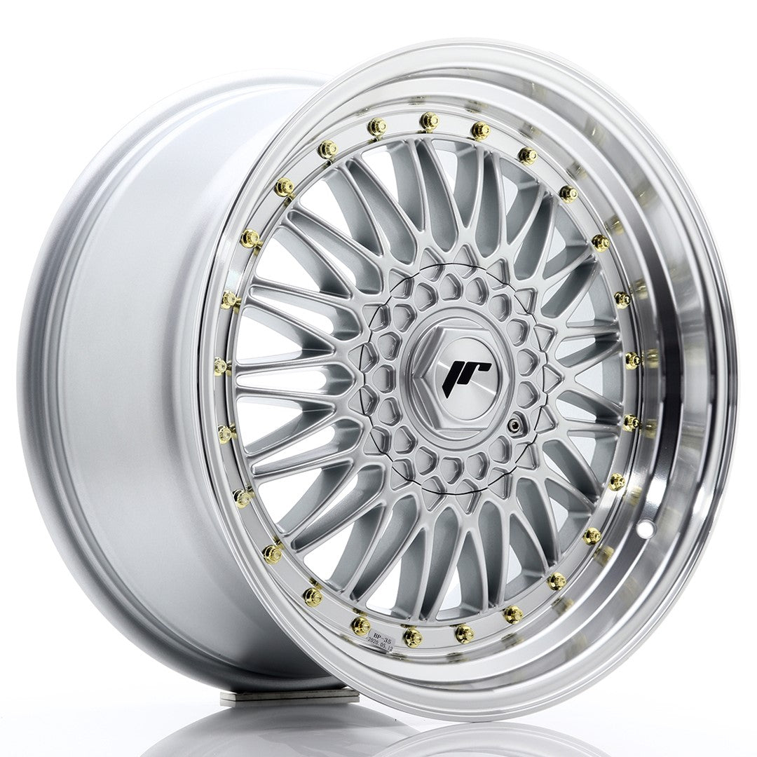 Llanta Japan Racing JR-9 18x9" a medida ET20-40 plata