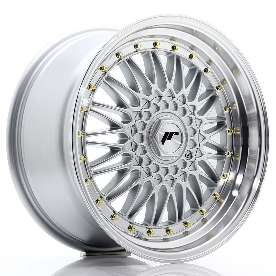 Japan Racing JR-9 18x9" (4 & 5 hole custom PCD) ET20-40, Silver