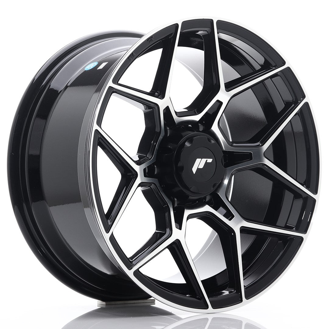 Llanta Japan Racing JRX-9 18x9" 6x114.3 ET18 negro mecanizado