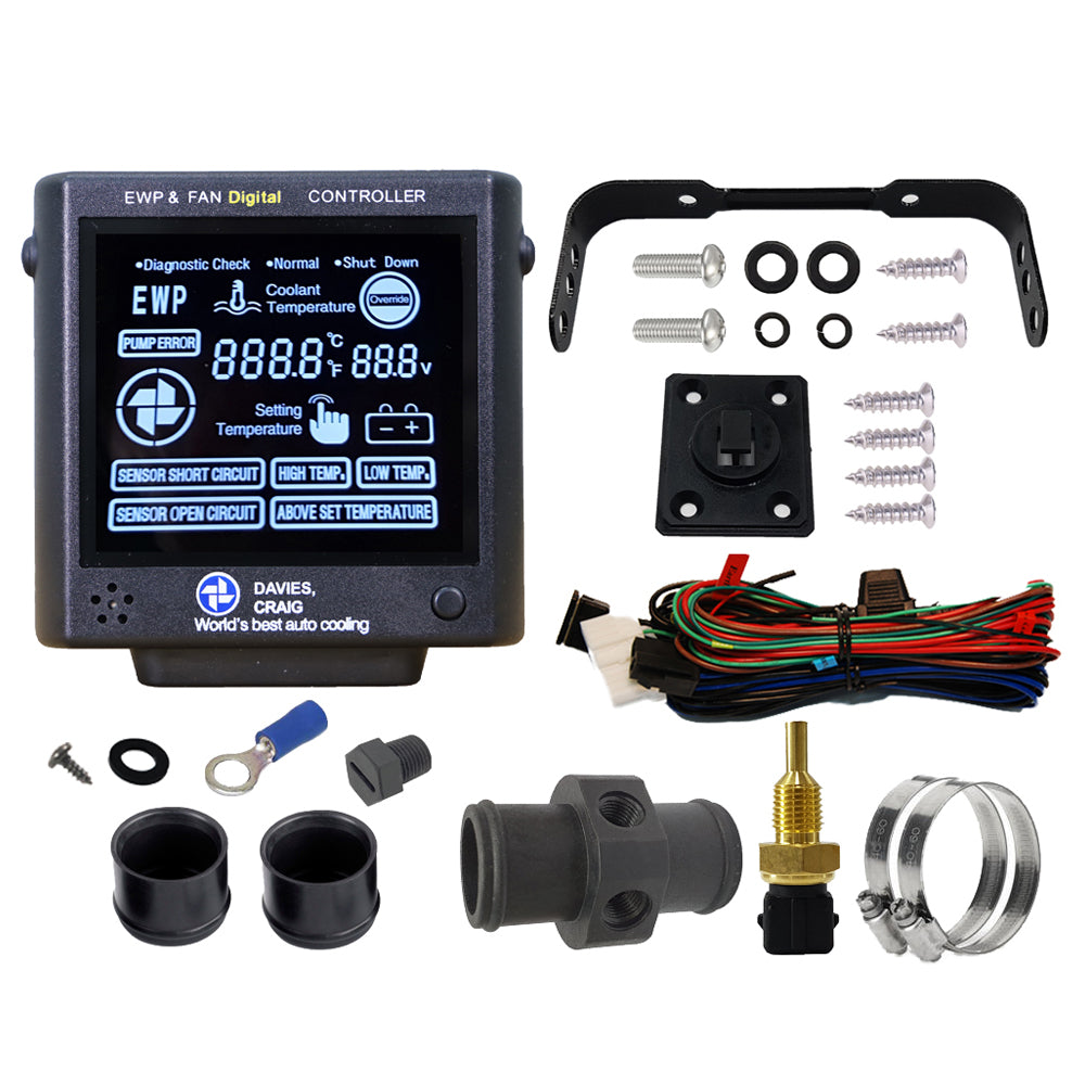 Controlador digital Davies Craig para bomba de agua eléctrica y ventilador 12/24 V