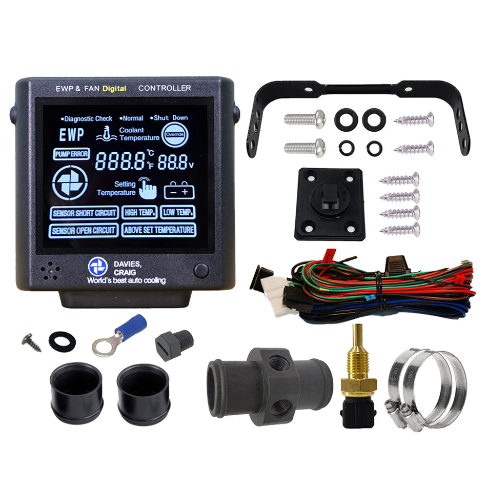 Controlador digital Davies Craig para bomba de agua eléctrica y ventilador 12/24 V
