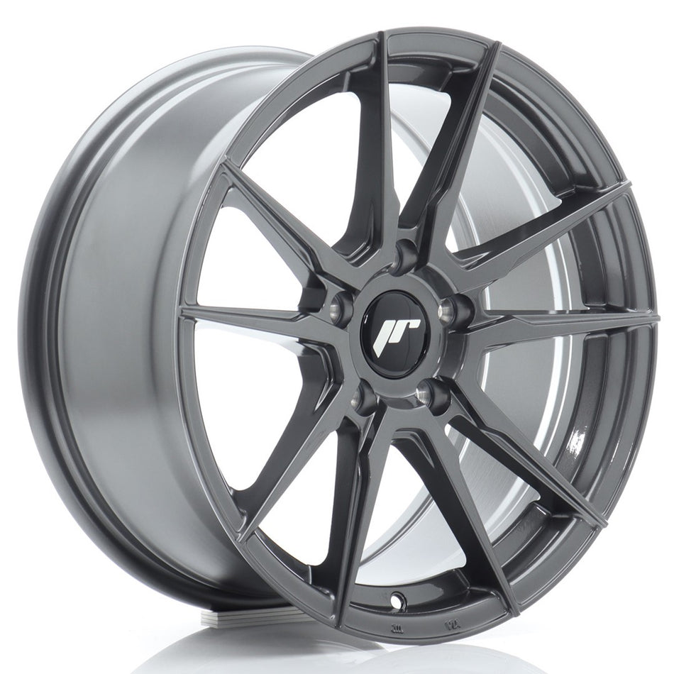 Japan Racing JR-21 17x8" 5x120 ET35, Hyper Gray