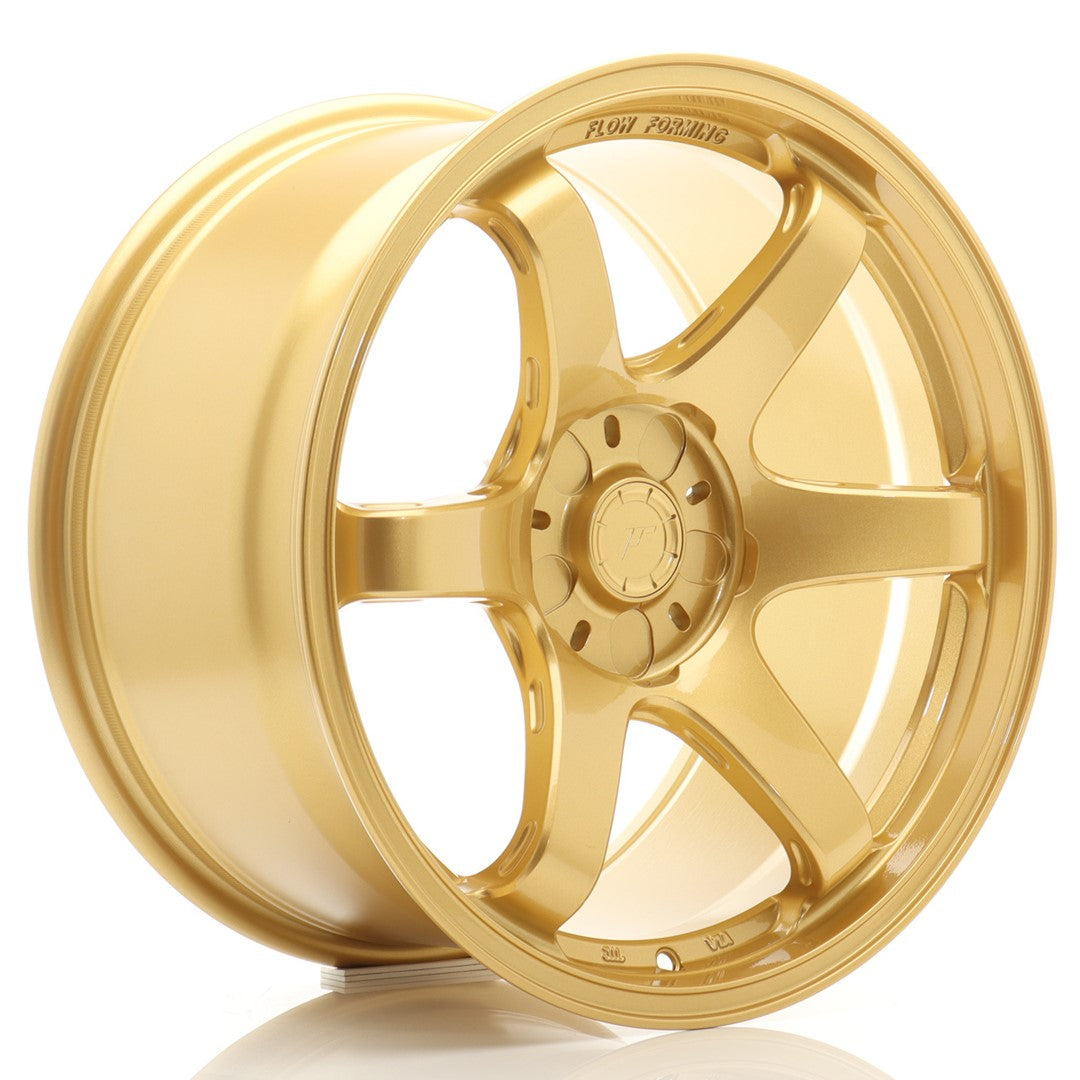 Llanta Japan Racing SL-03 Super Light 18x9,5" 5 tornillos a medida ET20-38 dorado