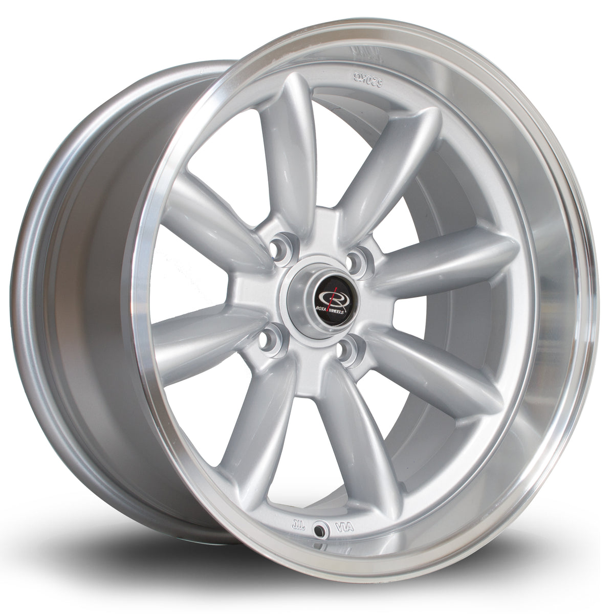 Llanta Rota RB-X 17x9" 4x114.3 ET-13 plata